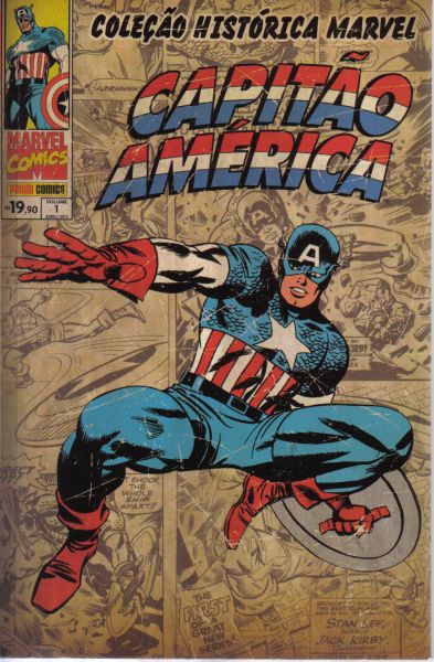 COLECAO HISTORICA MARVEL Capitao America Vol 01