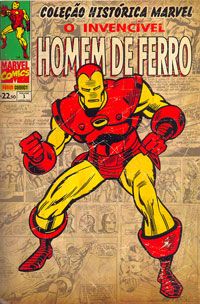 COLECAO HISTORICA MARVEL O Invencivel Homem de Ferro vol 3