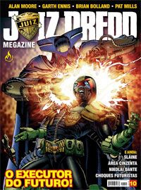 JUIZ DREDD MEGAZINE Nº 10  O EXECUTOR DO FUTURO!